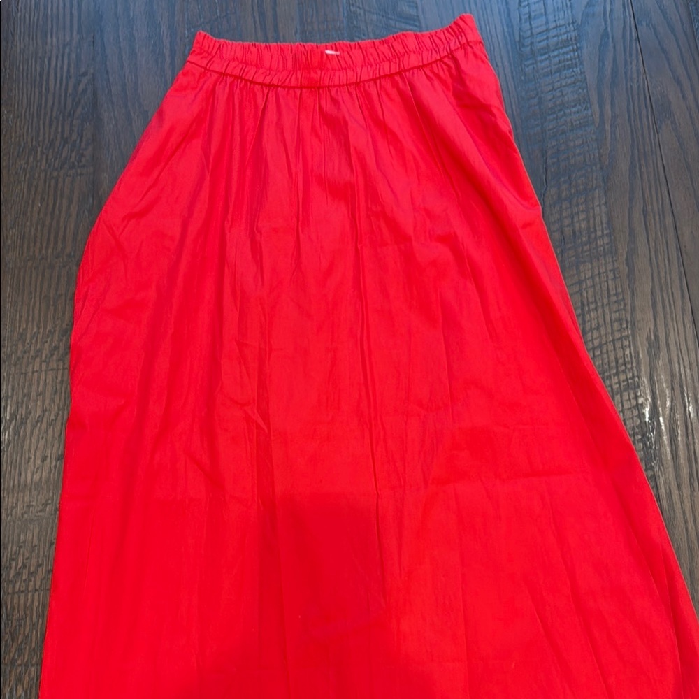 Madewell linen skirt